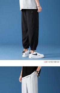 Men’s Cropped Cargo Pants – Lightweight Summer Fashion