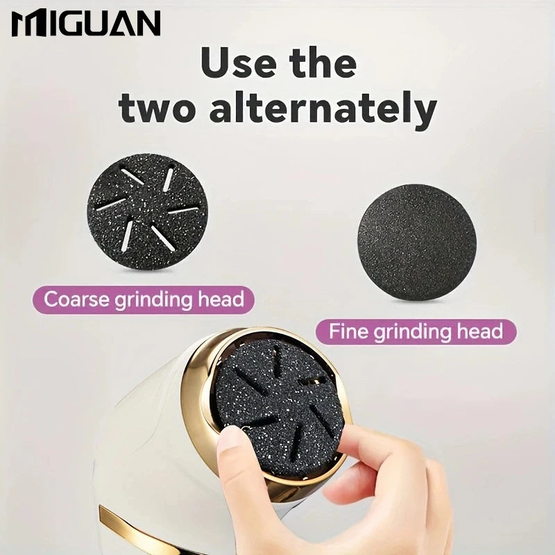 Professional Electric Callus Remover for Feet - Easy to Use, Painless, Fast Removal, Rechargeable, Gentle Exfoliator for Smooth