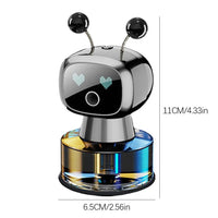 Smart Rechargeable Car Air Freshener,Automatic Aromatherapy Diffuser With Robotic Design,Auto-Spray&Ignition Sensing,Car Decor