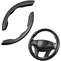 Carbon Fiber Steering Wheel Cover Universal Car Accessory