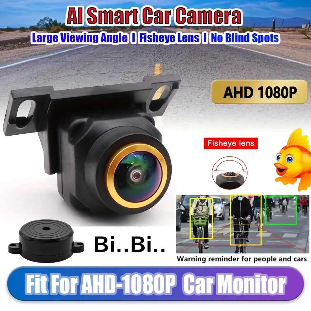 1080P AI Smart Car Camera with Parking Assist