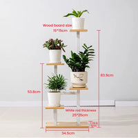 Plant Stand Household Multi-layer Plants Shelves Environment protection Flower Pot Holder Plant Rack Shelves Balcony Flower Rack