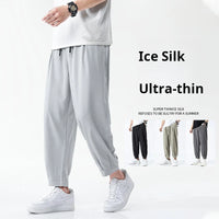 Men’s Cropped Cargo Pants – Lightweight Summer Fashion