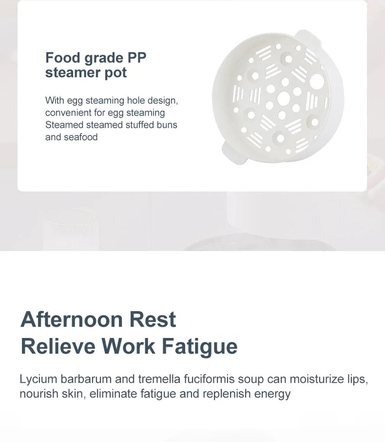 Rice cooker multi-function pot multi-function pot mini hot pot pot soup household appliances kitchen pot suitable for 1-3 people