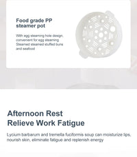 Rice cooker multi-function pot multi-function pot mini hot pot pot soup household appliances kitchen pot suitable for 1-3 people