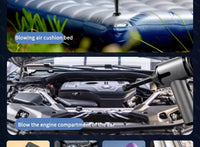 SZUK 148000Pa Car Vacuum CIeaner Powerful Wireless Handheld Cleaning Machine Mini Blower Portable Vacuum Cleaner for Car Home