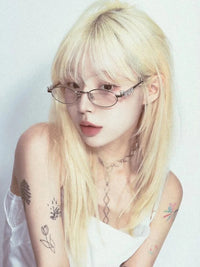 Oval Bling Sunglasses – Metal Frame Fashion Eyewear