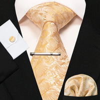 8cm Silk Men’s Tie Set with Pocket Square