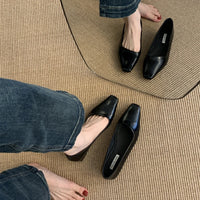 Elegant Women’s Low-Heel Pumps – Round Toe Spring