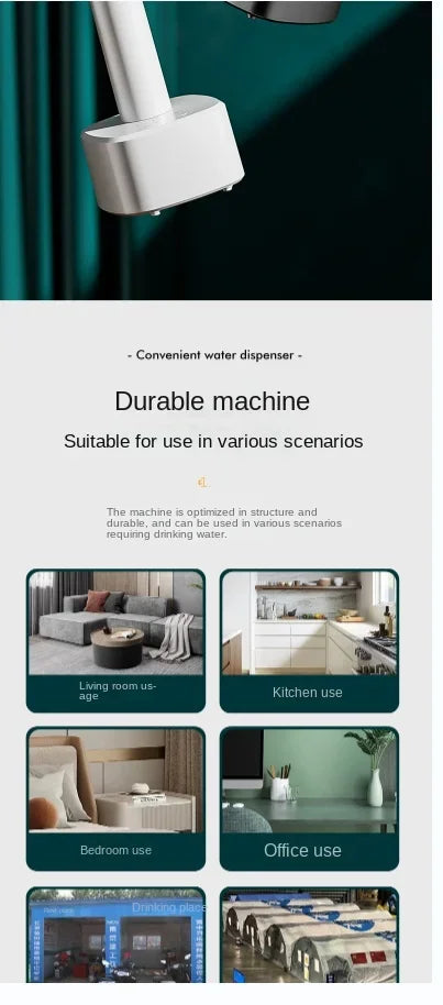 Smart Automatic Water Dispenser 3-gear USB Electric Water Pump With Stand Smart Water Bottle Pump Dispenser For Home Kitchen