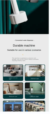 Smart Automatic Water Dispenser 3-gear USB Electric Water Pump With Stand Smart Water Bottle Pump Dispenser For Home Kitchen