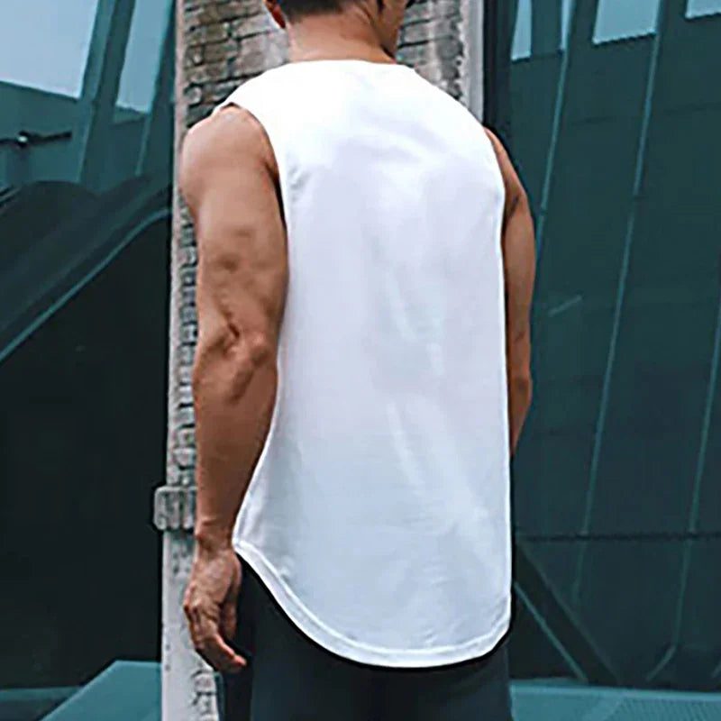 Men’s Gym Sleeveless Tank Top Basketball Vest