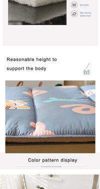 Foldable Double Mattress for Floor & Bedroom Use