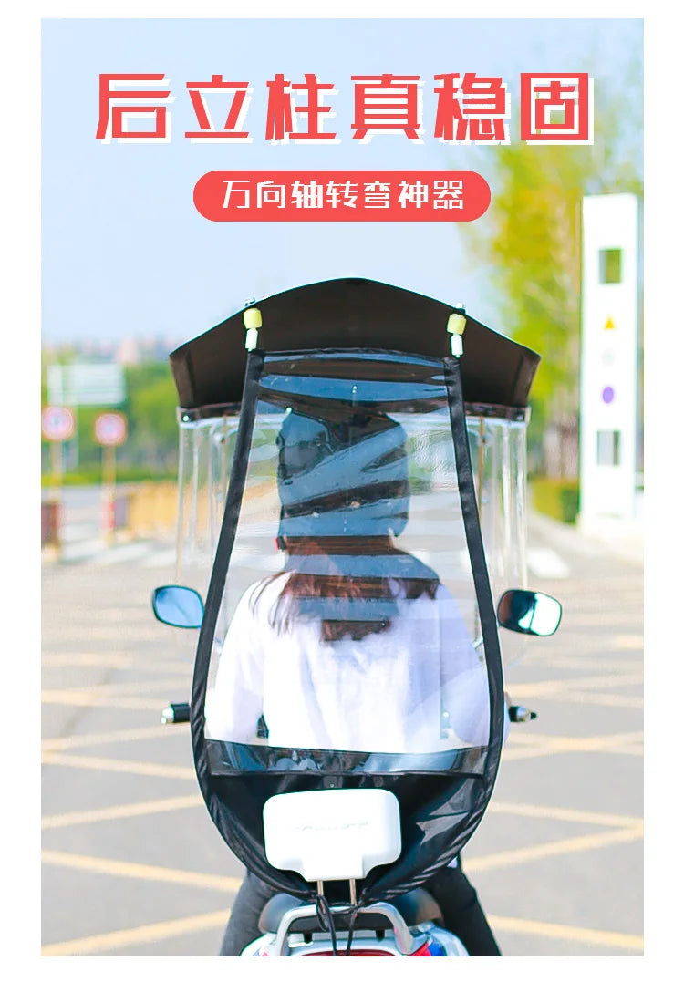 Electric Car & Motorcycle Canopy – Weatherproof Sun Shade