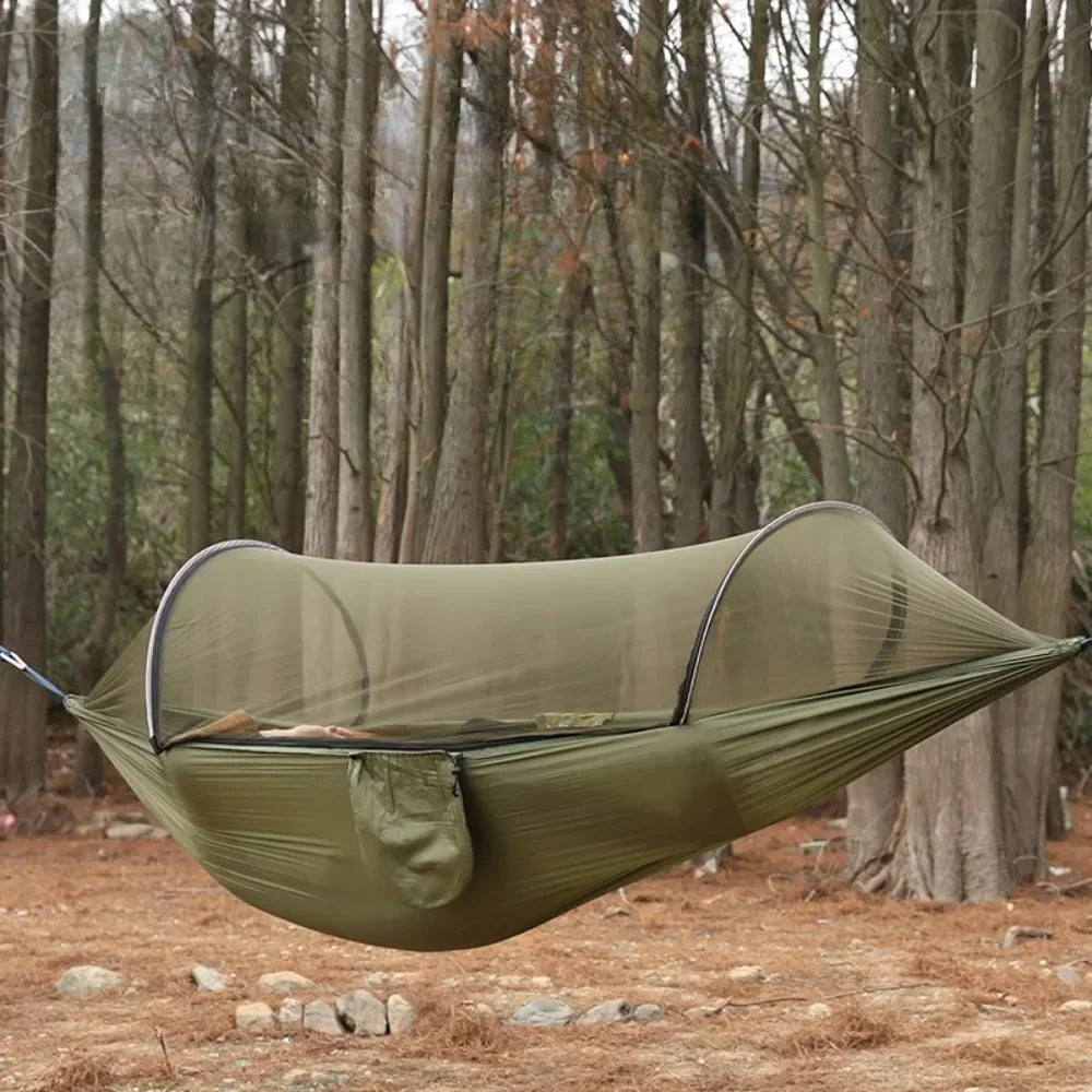 2-Person Camping Hammock with Mosquito Net – Portable Tent