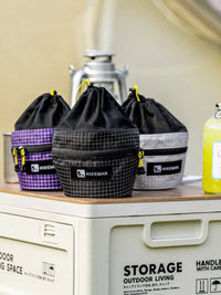 Camping Bowl Storage Bag Portable Tableware Organizer