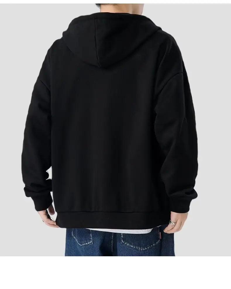 Men’s Winter Zipper Hoodie Jacket