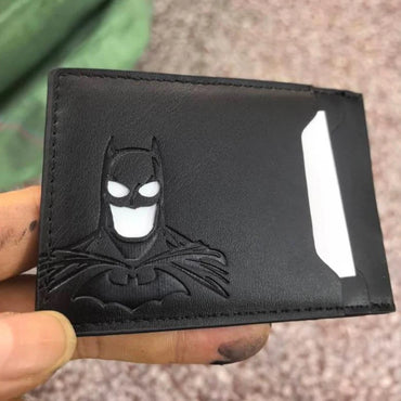 Personalized Superhero Bat Wallet & Card Holder