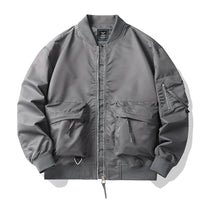 Men’s Cargo Jacket Winter Warm Streetwear
