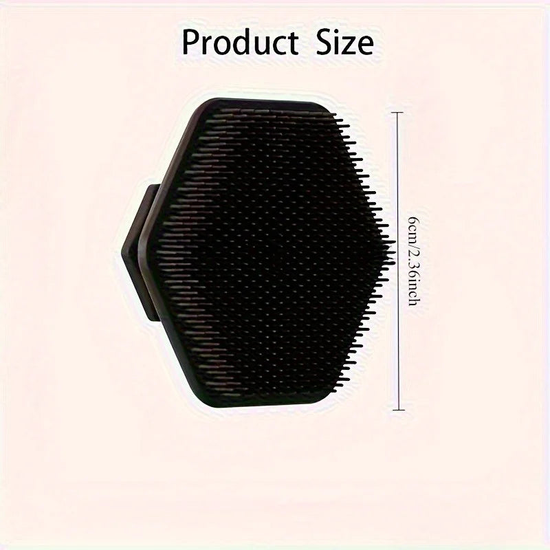 Silicone Facial Cleansing Tool - Gentle Exfoliation, Deep Cleansing, Removes Dead and Dry Skin, Trimming Beard Cleansing Brush