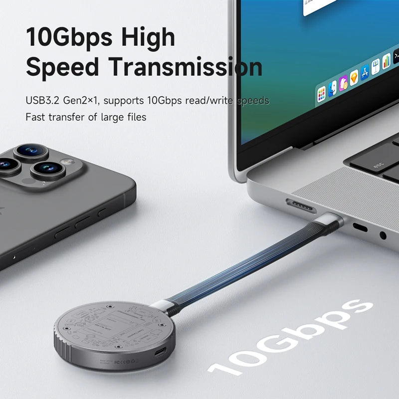 Hagibis Magnetic M.2 2230 NVMe SSD Enclosure USB-C 3.2