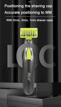 MLG Electric Shaver – USB Rechargeable Full Body Trimmer