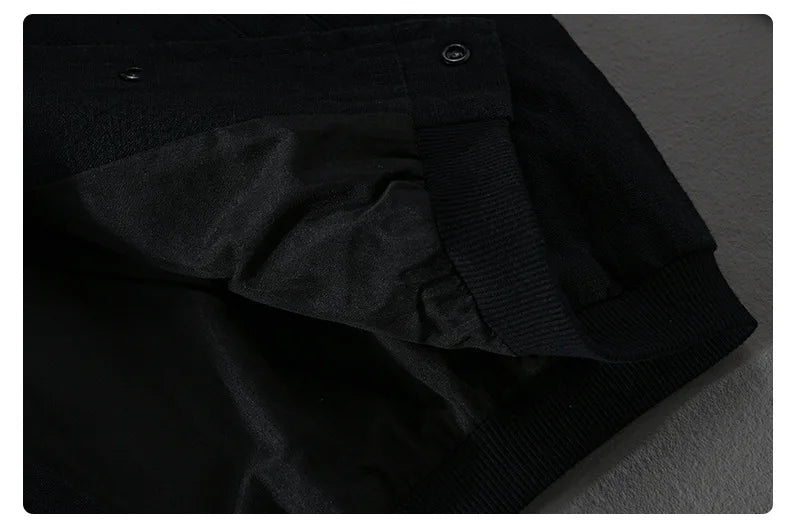 Men’s Cotton Linen Jacket – Casual Travel Stand Collar