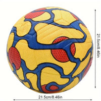 Soccer Ball, Football Training Ball, Size Indoor Football Match Ball, Outdoor Football With Pump