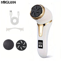 Professional Electric Callus Remover for Feet - Easy to Use, Painless, Fast Removal, Rechargeable, Gentle Exfoliator for Smooth