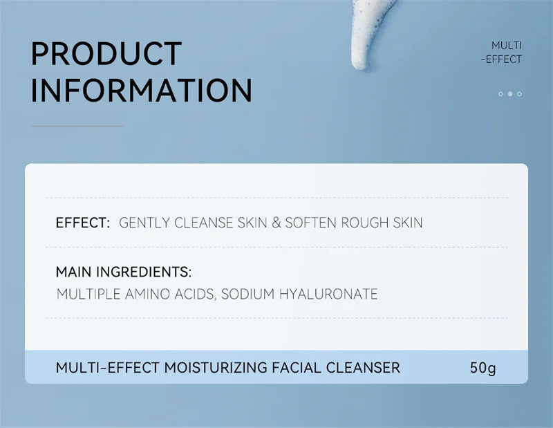 Deep Cleansing Facial Foam – Acne & Dark Spot Remover