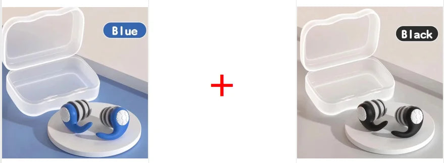 Soft Silicone Earplugs – Noise Canceling & Waterproof,