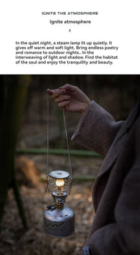 CAMPINGMOON T-4 Portable Lantern Outdoor Camping Light