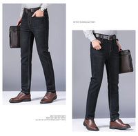 Men’s Stretch Slim Fit Straight Jeans