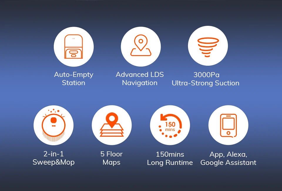 T10s Robot Vacuum with Auto-Empty Station