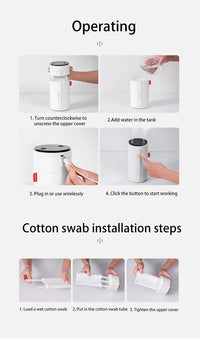 800ML Smart Induction Air Humidifier USB