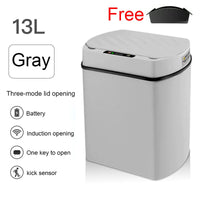 Smart trash can for kitchen House Smart home Dustbin Wastebasket Bathroom automatic sensor trash can garbage bin cleaning tools