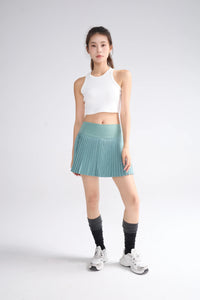 Women’s Tennis & Yoga Skirt – Pleated Quick-Dry Skort