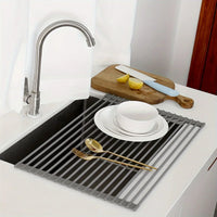 Multifunctional Kitchen Sink Organizer Dishwashing Mat