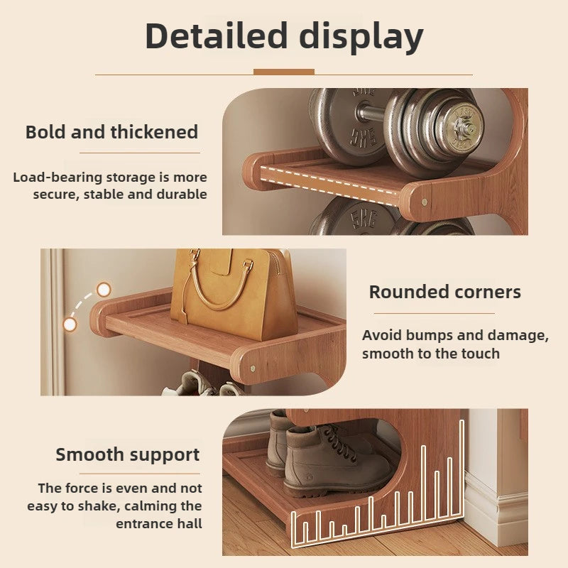 Shoe rack, home dormitory corner, small narrow style, multi-layer storage rack, entrance door, rental shoe cabinet