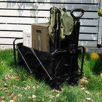Outdoor Camping Cart – Large Capacity Foldable Trolley