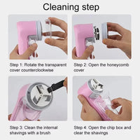 Professional Removes Lint From Clothes Pet Hair Remover Cleaning Roller Take Out of Clothes Electric Cats Hair Brush Home Tools