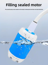 Outdoor Portable Shower Gadget Construction Site Dormitory Camping Simple Mobile Shower Wireless Shower Rechargeable Water Pump