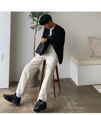 Men’s Winter Casual Long Sleeve Cardigan