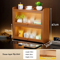 Multifunctional Kitchen Countertop Seasoning Rack Shelf
