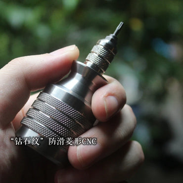 EDC Titanium Alloy Screwdriver – Portable Multi-Tool