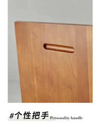 Zigzag Wood Chair Imitation Medieval Designer Z-shaped Dining Chair Creative Backrest Stool Home Nordic Chair for Bedroom