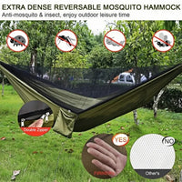 Camping Hammock with Mosquito Net Outdoor Garden Leisure