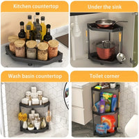 3-Tier Kitchen Seasoning Shelf Spice Countertop Rack