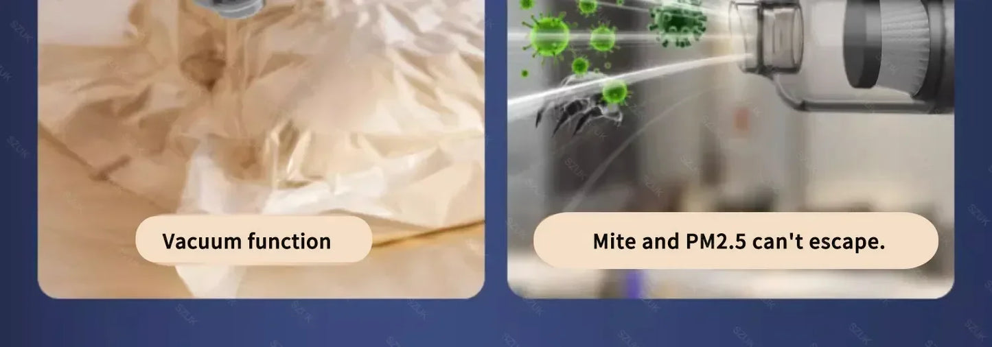 SZUK 148000Pa Car Vacuum CIeaner Powerful Wireless Handheld Cleaning Machine Mini Blower Portable Vacuum Cleaner for Car Home