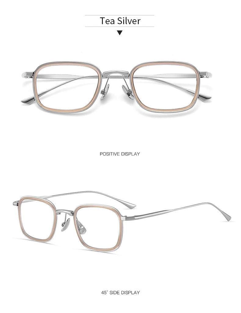 Titanium Eyeglass Frames – Ultra-Light Retro